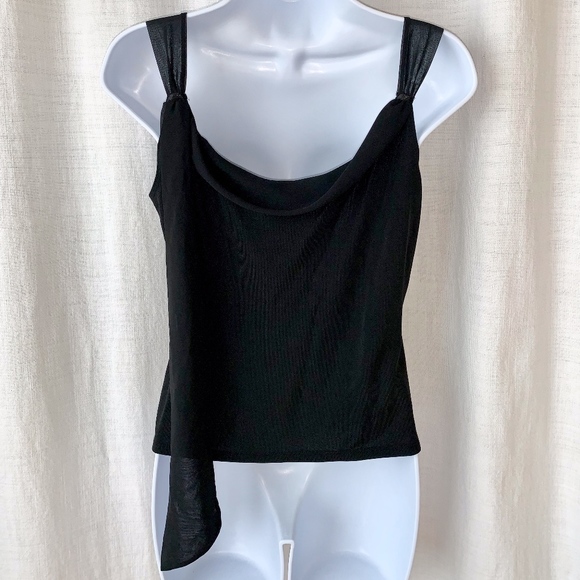 EUC Ann Taylor LOFT Sheer Strap Tank Top - Picture 4 of 6